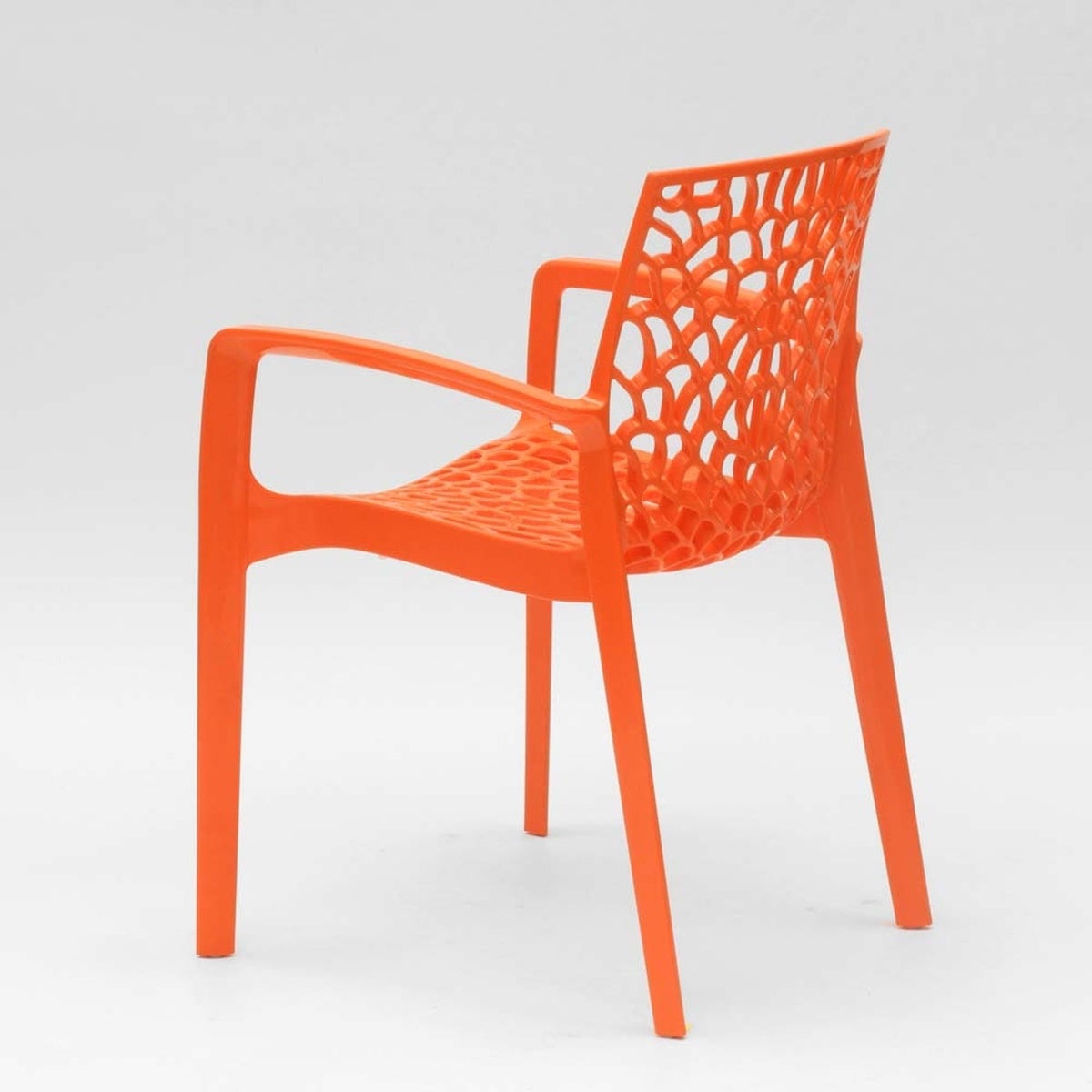 Chaise en polypropylène accoudoirs jardin café Grand Soleil Gruvyer Arm - 6