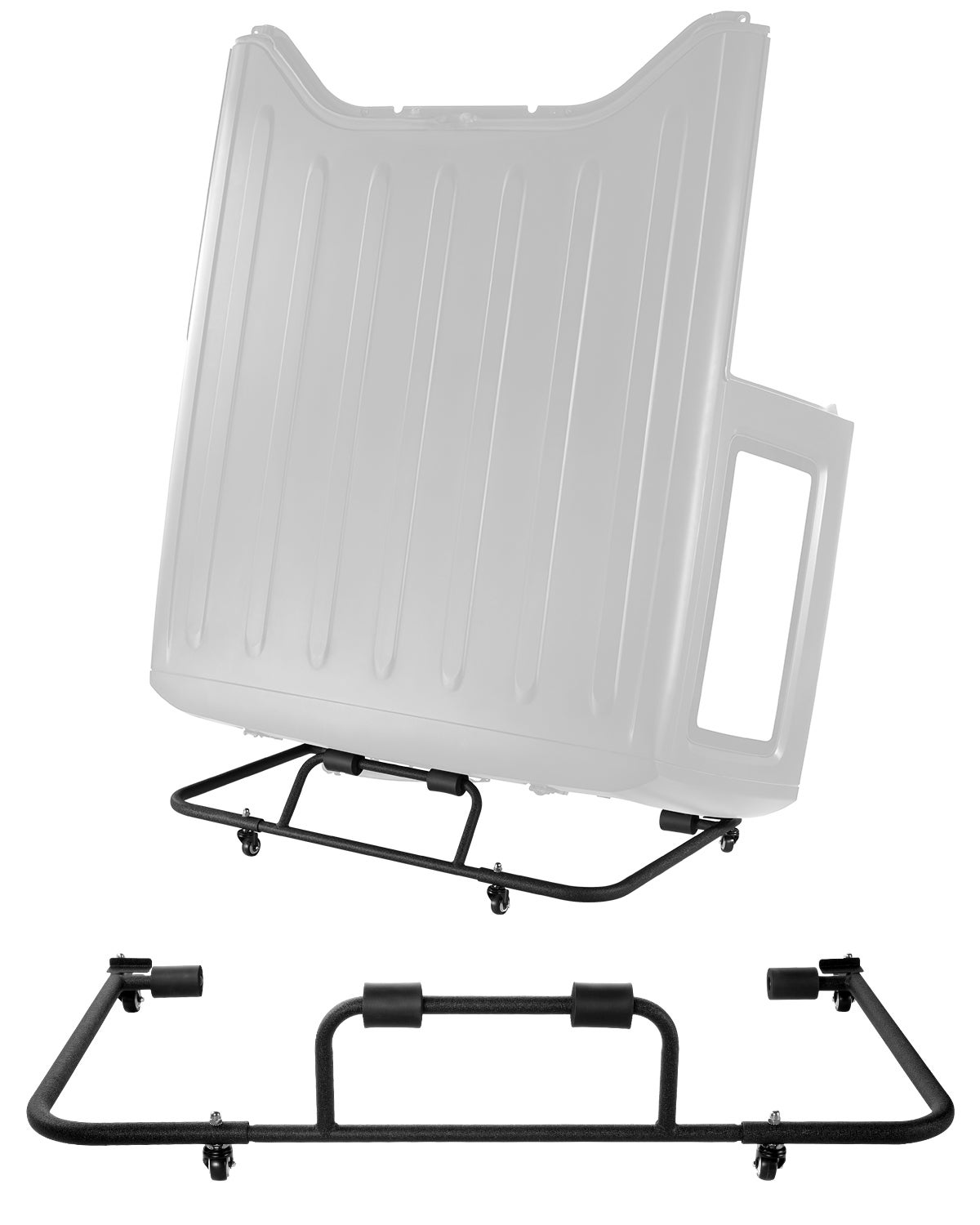 Ruchomy wózek do przechowywania twardego dachu dla Jeep Wrangler TJ JK JL JT VEVOR