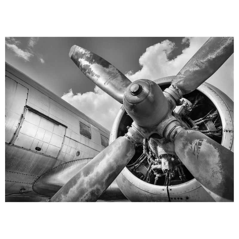 Tableau toile en kit AVIATION 180 x 130 cm - Toile textile sans PVC, Made in France par Scenolia - 2