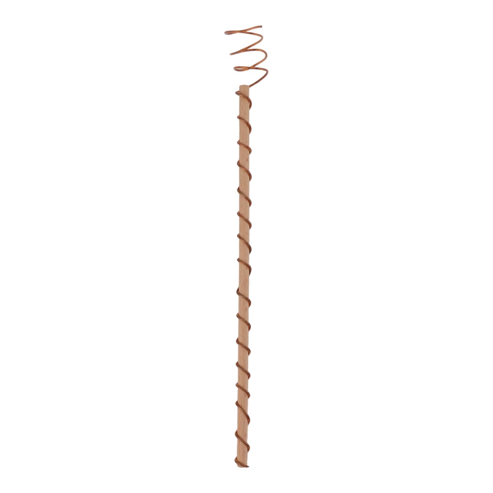6 Pali Per Piante In Rame - Elettrocoltura Per Orto E Giardino - Antenne A Spirale - 2