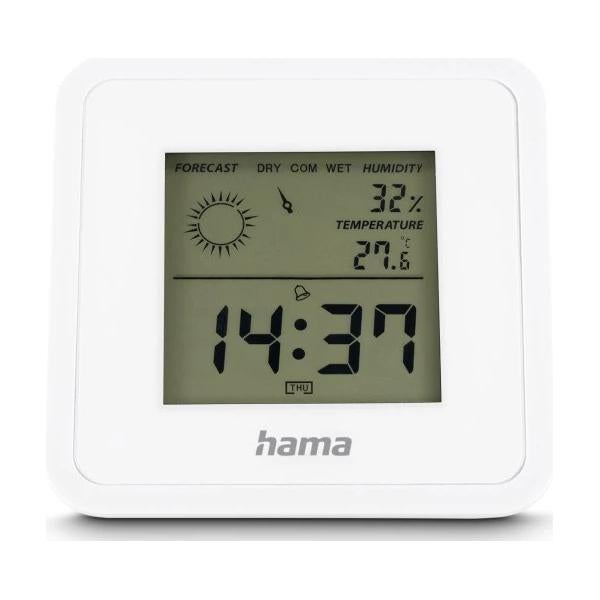 Hama Borneo Digitale Thermometer en Hygrometer voor Binnen Wit