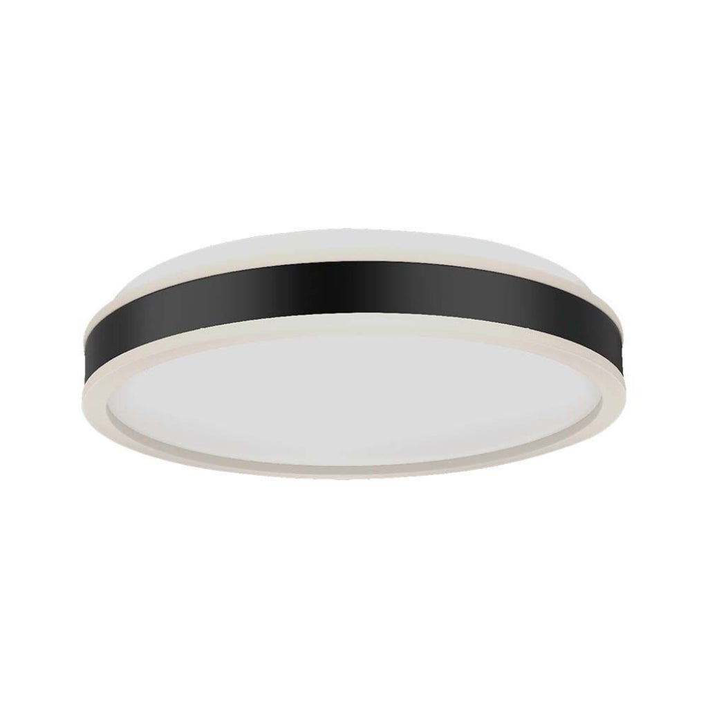 Plafoniera LED V-Tac SKU-6986 | 18W, 3in1, 4000K, 1280lm, Ø350mm, Negru