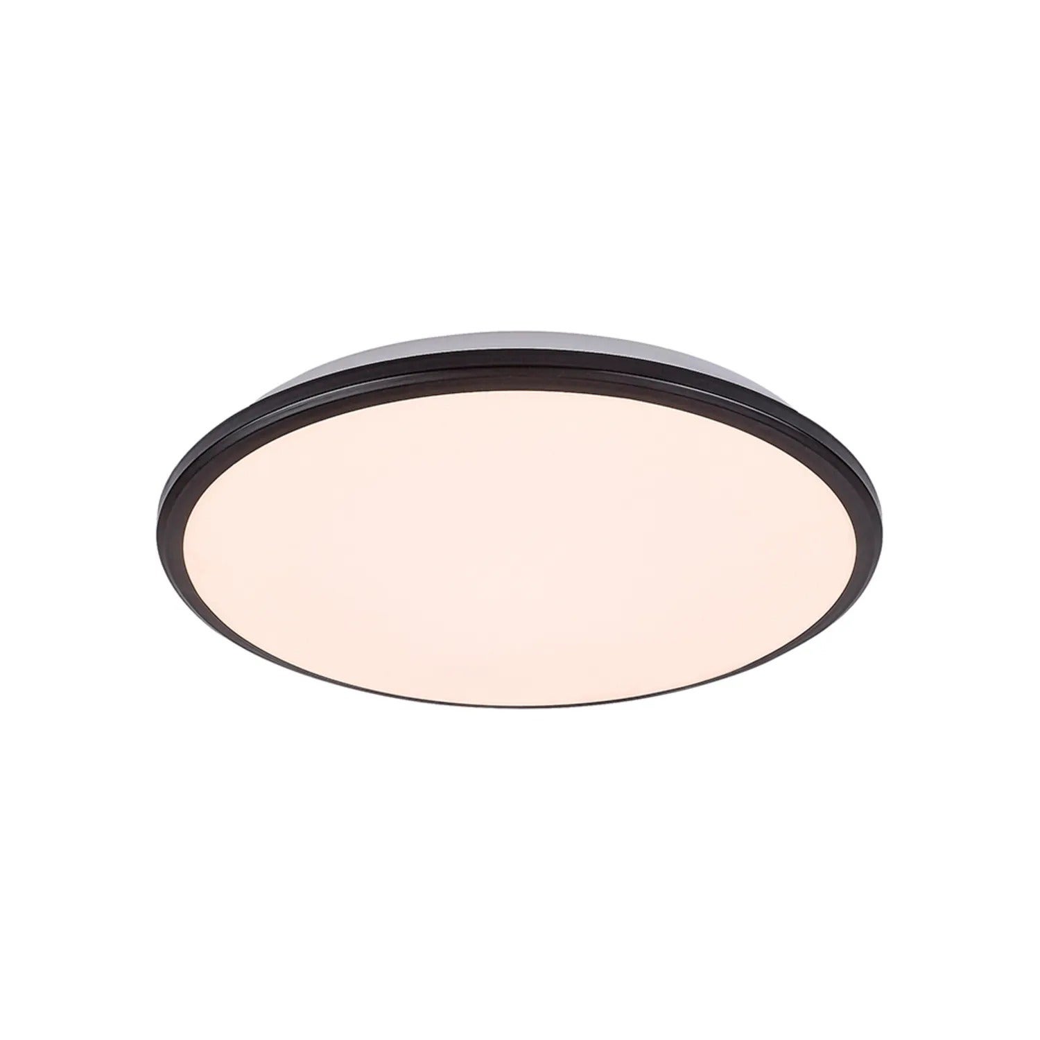 Plafon okrągły Engon LED 24W Ciepła biel 1400lm czarno-biały wym:6,7x38x38cm IP20 Rabalux