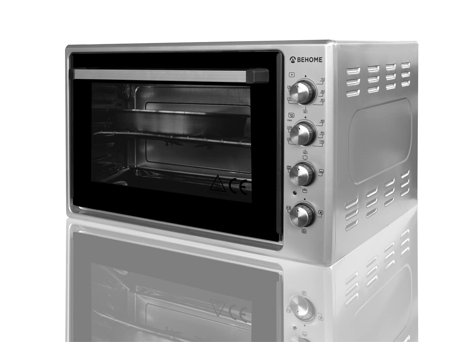 Forno Elettrico Ventilato Behome 38L - Con Girarrosto E Autopulente - Foto 9