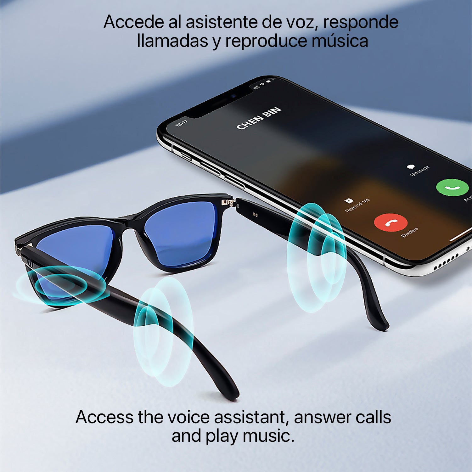 VBESTLIFE Occhiali Intelligenti Occhiali Intelligenti Bluetooth