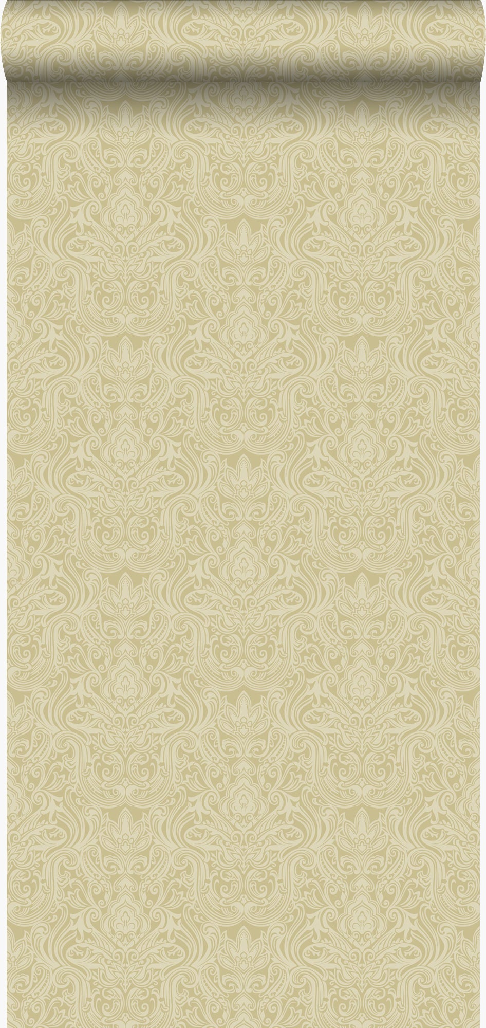 Tapeta ozdoby błyszczącego złota - 53 cm x 10.05 m - ORIGIN