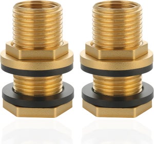 Adattatore per connettore filettato femmina in ottone a 4 vie a 3 vie Tee