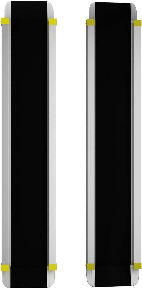 2 rampas de carga rampa telescópica de aluminio carga hasta 270kg