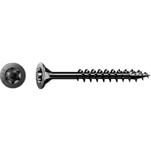 Wkręty do drewna SPAX4,5x50mm torx,niepełny gwint,łeb stożkowy,czarne200szt
