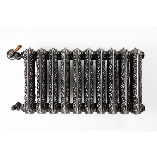 Radiatore in ghisa nero - Altezza 660mm - Lunghezza 934mm - 1323 watt ...