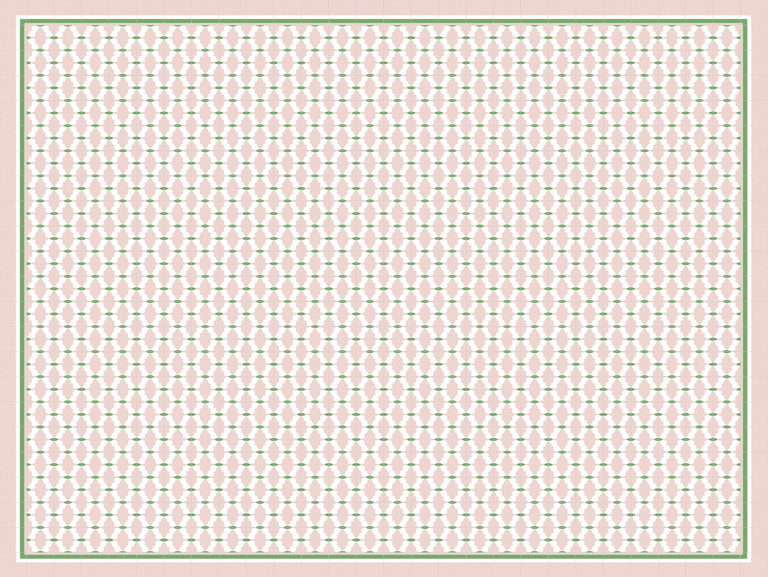 Alfombra de vinilo casablanca 200x266 cm - pvc antideslizante, lisa impresa, vinilica para cocina o salón, lavable