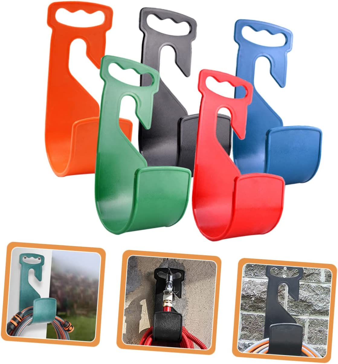 Amjkeji Lot De 8 Crochets De Vélo Pour Garage, Vis De Amjkeji Lot De 8 Crochets De Vélo Pour Garage, Vis De