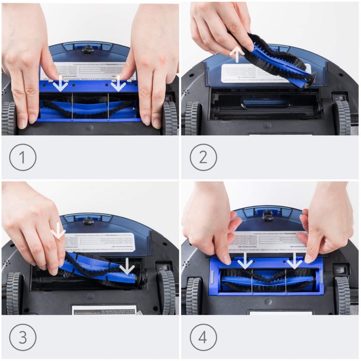 Kit accessoires EUFY Entretien complet brosses filtres RoboVac 11S 15C - 2