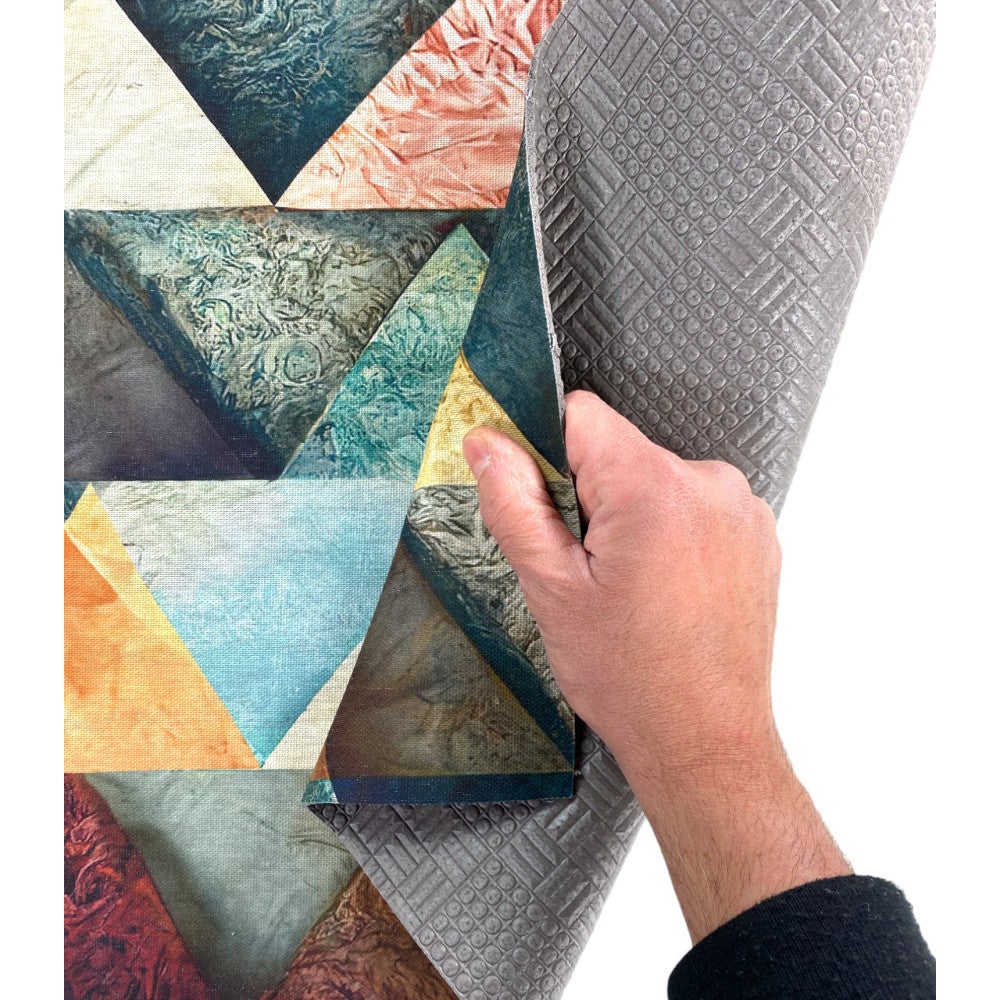 CARPET Runner Cuisine Runner Antidérapant abstrait Made in Italy Cm. 50x340 - 4