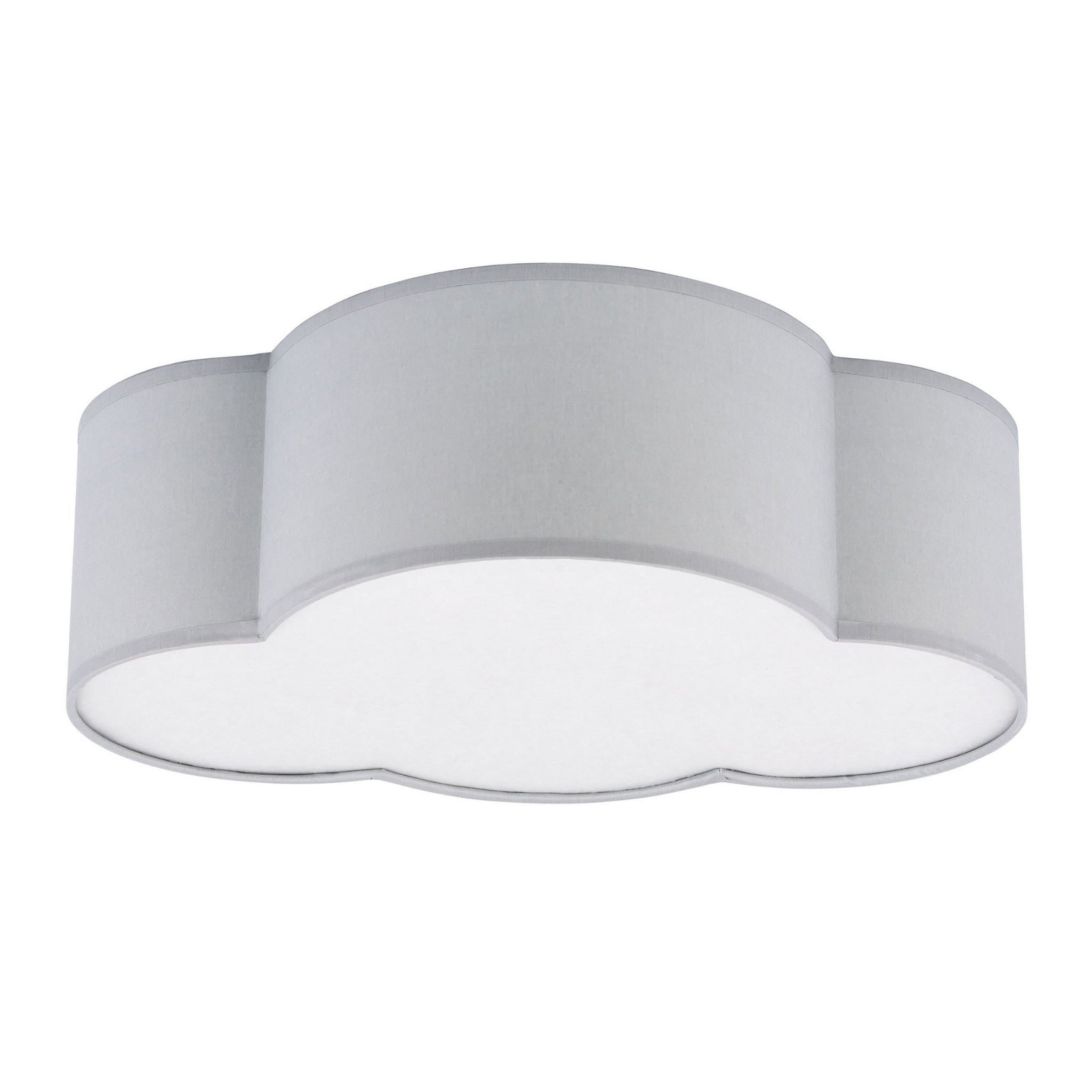 Plafon Cloud niestandardowy biało-szary 2xE27x15W wym: 13 x 41 cm IP20 tkanina TK Lighting
