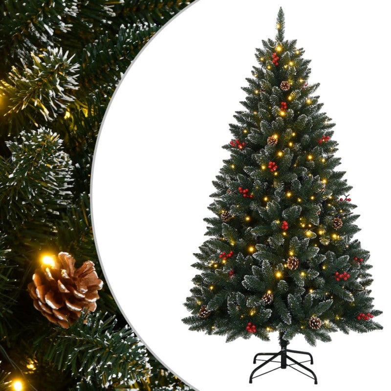 Sztuczna choinka, 150 lampek LED, 150 cm vidaXL