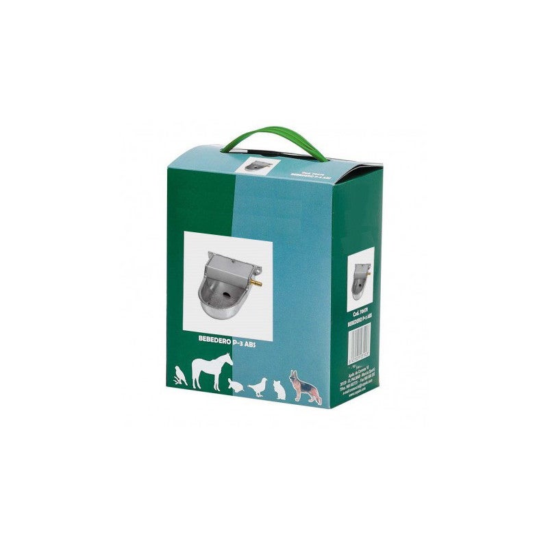 Bebedouro automático de alumínio para cães de pequeno porte, 12 x 16 x 6 cm | Saída horizontal, Bebedouro para cães - 3