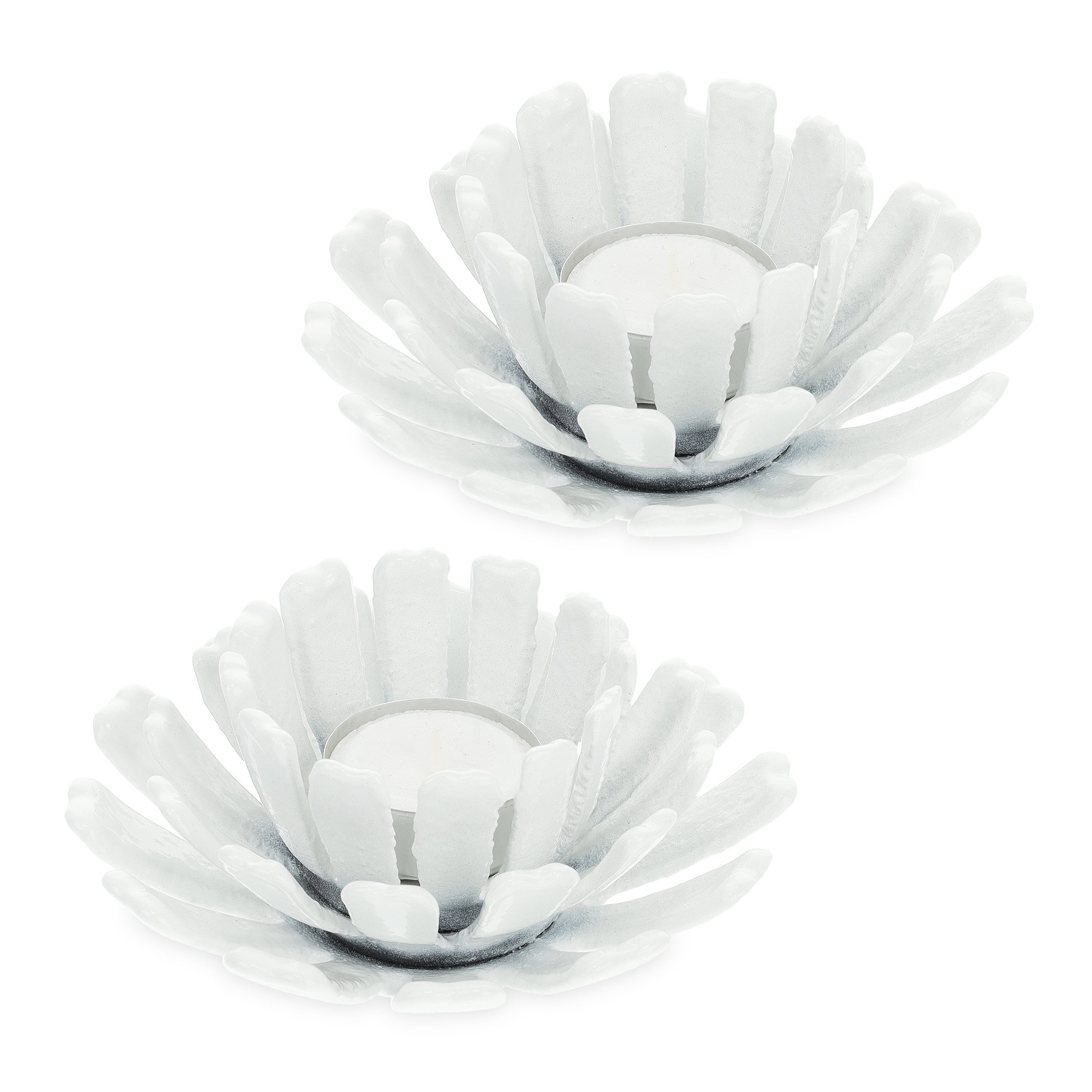 KitchenCraft Porta Tazze In Ghisa A 6 Bracci - Stile Vintage, Bianco, 35,5 Cm, Con Piedini In Feltro