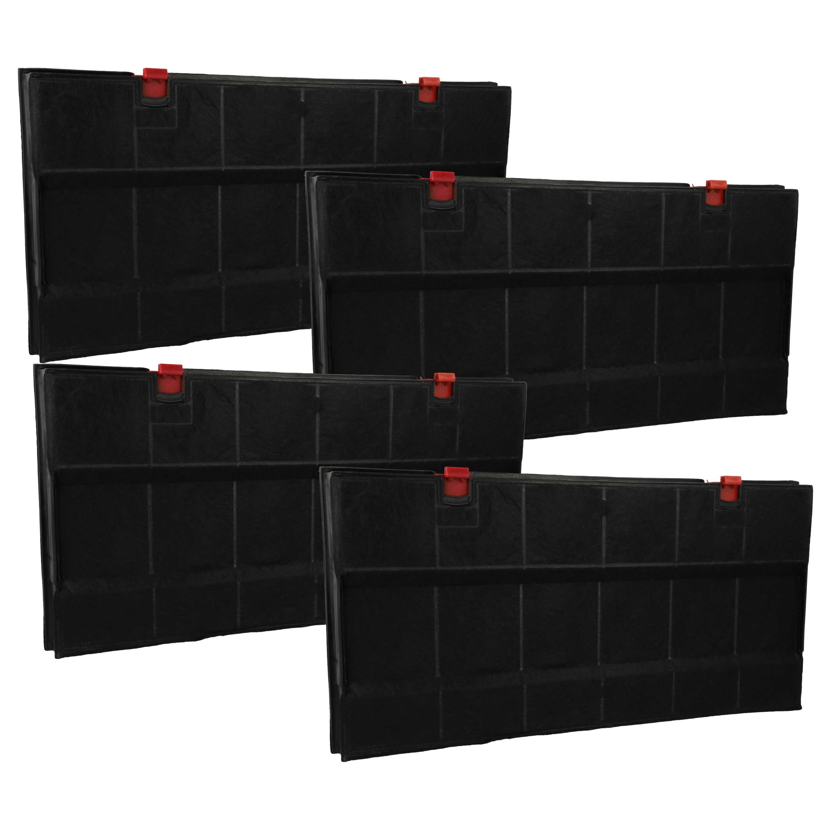 Vhbw 2x Filtri A Carboni Attivi Per Cappa – Compatibile Siemens LI44630, LI46730, LI44631 – Dimensioni 39,8 X 19,6/17,4 X 2,9 Cm