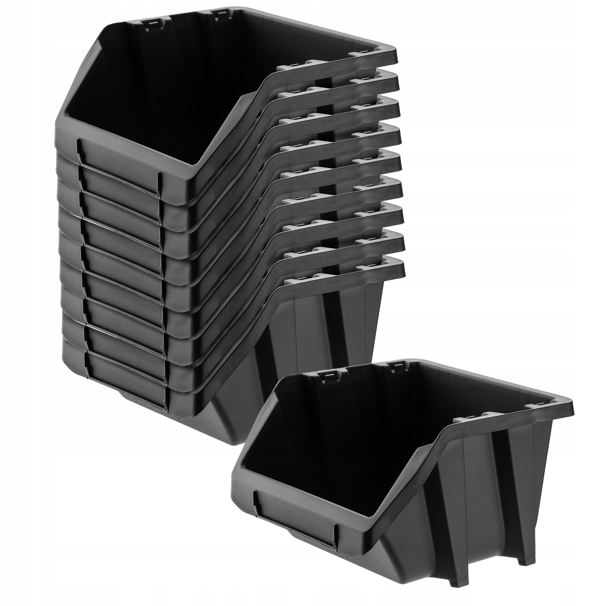 KUWETY WARSZTATOWE POJEMNIKI MAGAZYNOWE ZESTAW 10szt KUWET KUWETA 187x158mm