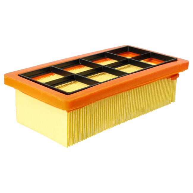 vhbw set 10x filtro a pieghe piatte compatibile con Kärcher AD2, AD 2 vhbw set 10x filtro a pieghe piatte compatibile con Kärcher AD2, AD 2