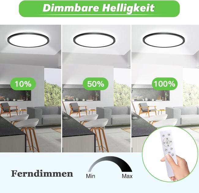 Plafoniera LED con sensore di movimento, plafoniera wireless Plafoniera LED con sensore di movimento, plafoniera wireless