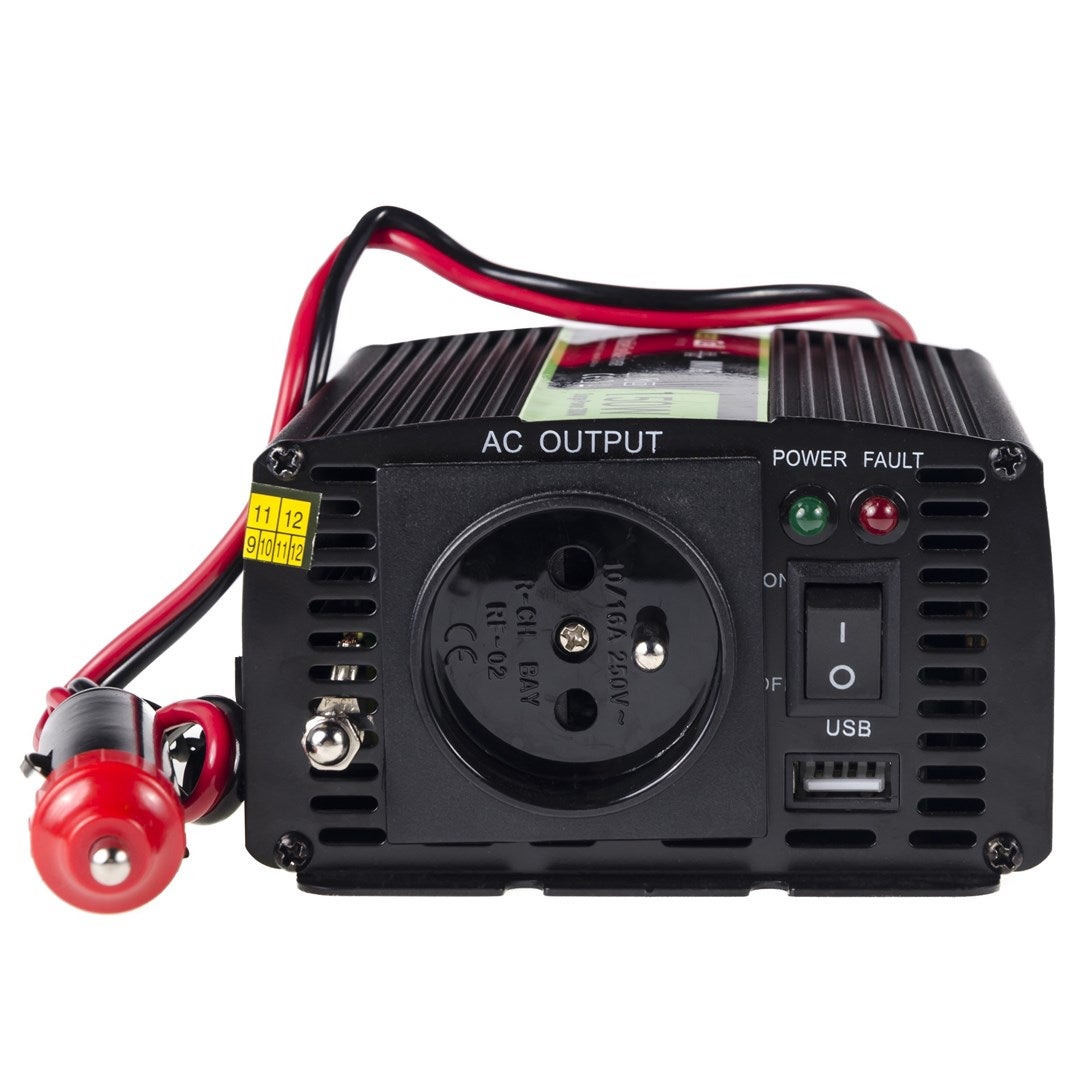 Green Cell INV06 adattatore/inverter Auto 150 W Nero - 2