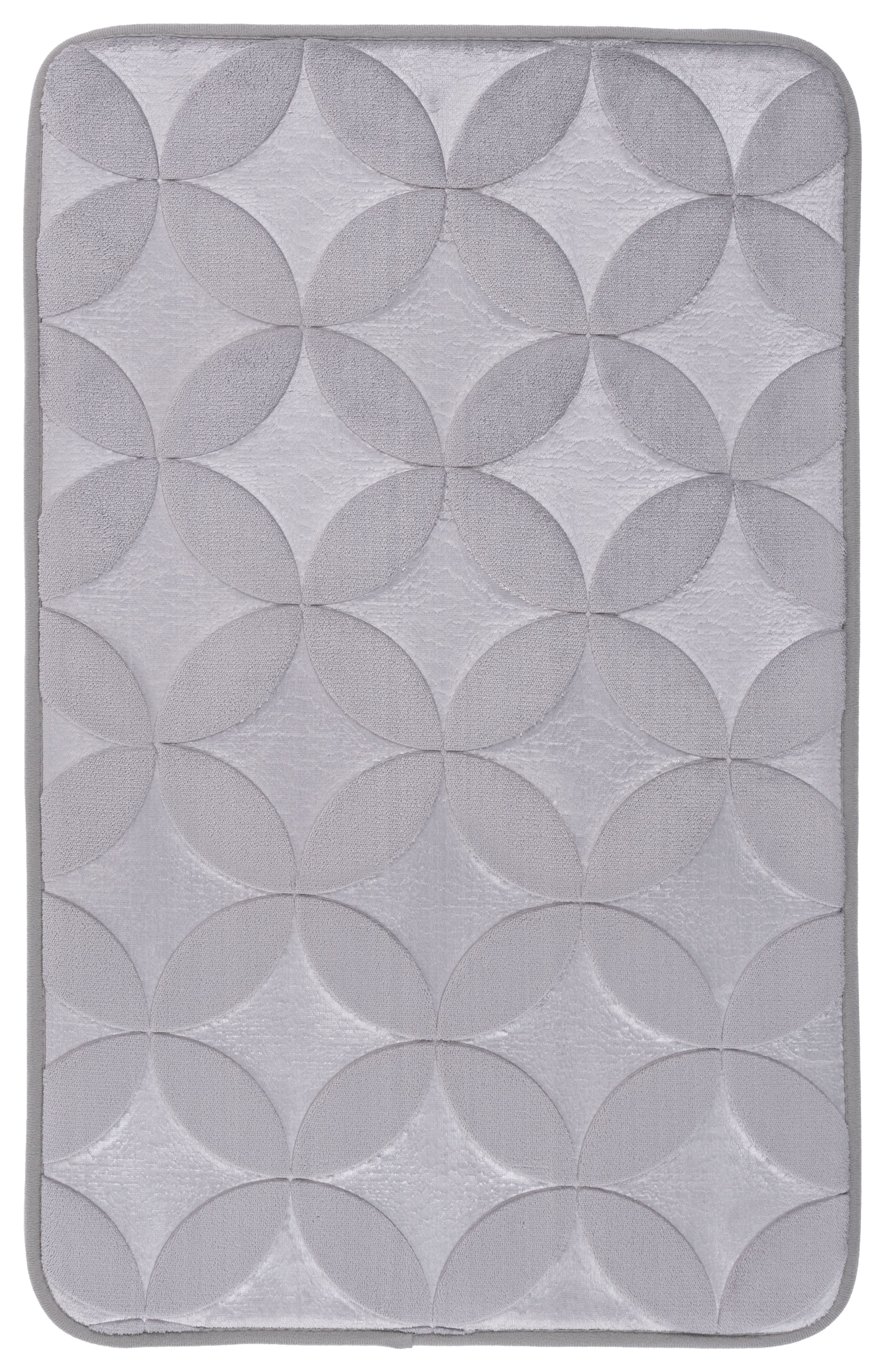 Mata uniwersalna Multidecor Hamilton 50 x 80 cm kółka jasna szara 1 szt.