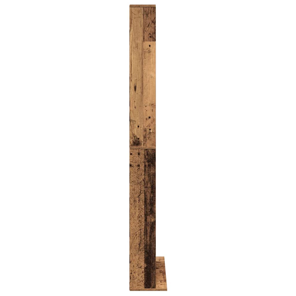 Maison Exclusive - Cabinet para CDs Madera envejecida 101 x 23 x 177,5 cm - 7