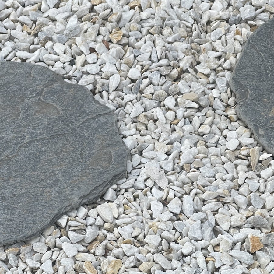 1 BIGBAG 1000 KG NATUR PIEDRA TRITURADO BLANCO 8/12 MM - 3