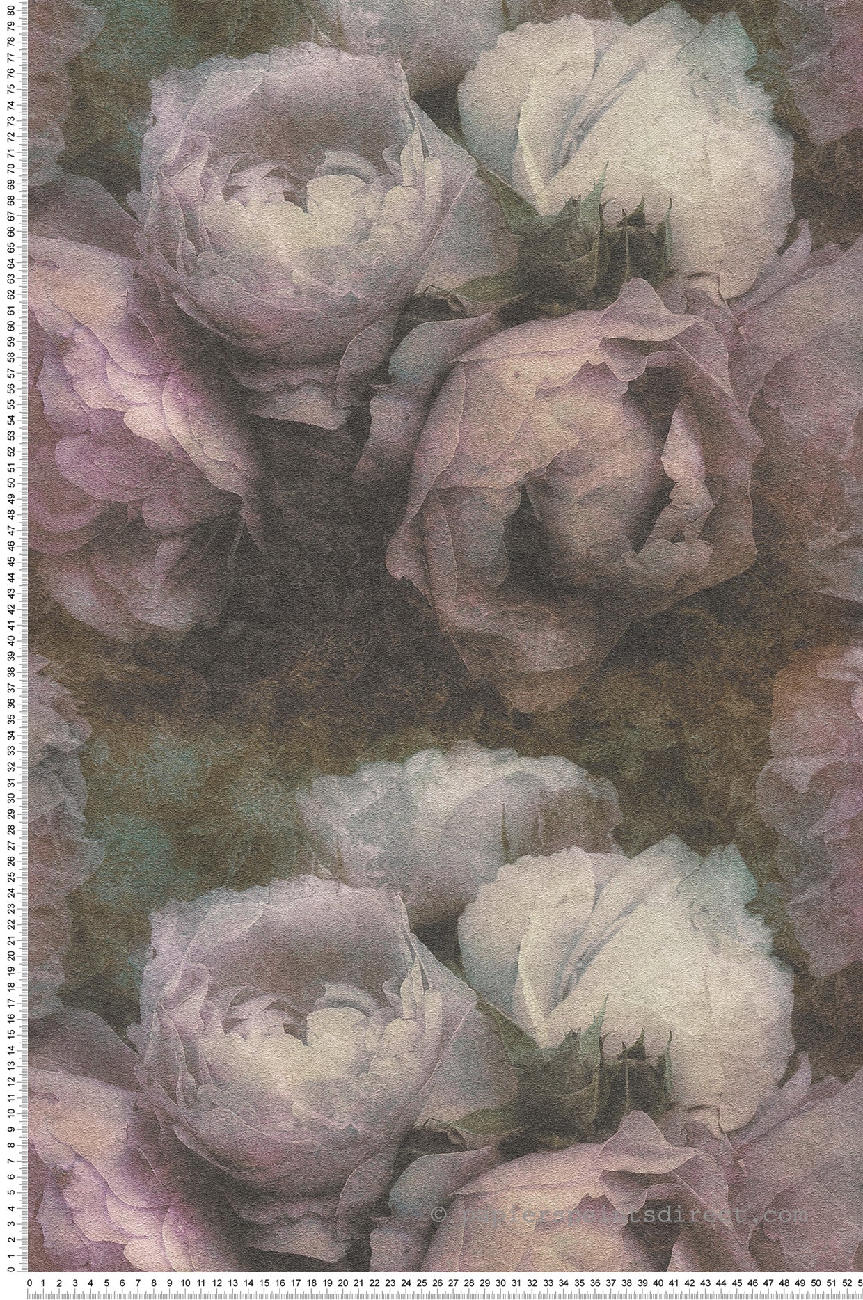 Papel pintado rosas blancas y rosas papel pintado acuarela estilo floral papel pintado decorativo elegante para sala de estar, dormitorio