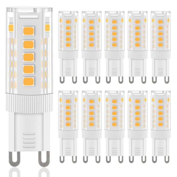 YIIFELL Ampoules LED G9 Lot De 8 - Blanc Chaud 3000K 500lm 5W (équiv. 50W) - Économie D'Énergie, Sans Scintillement
