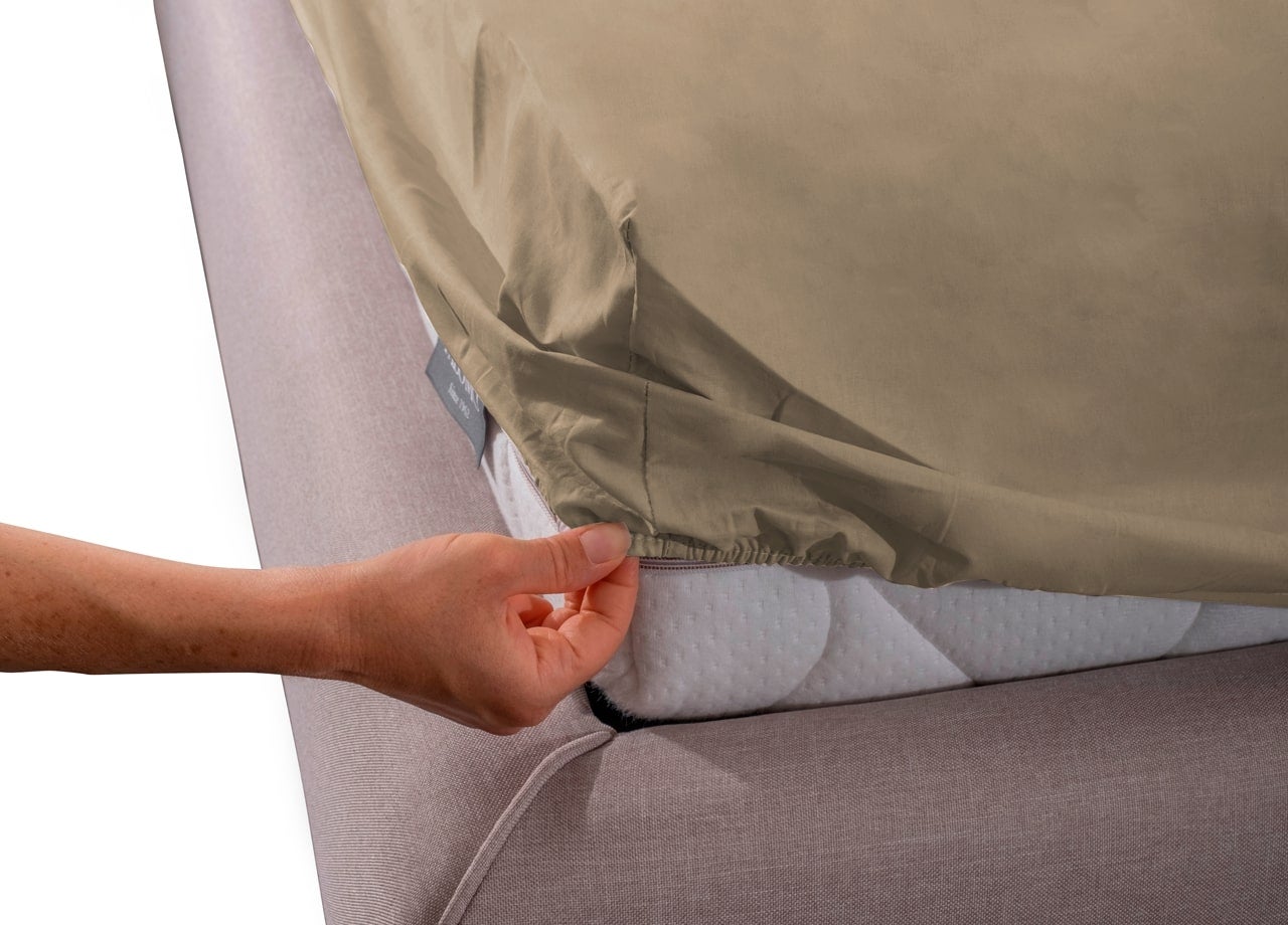 Lenzuolo Con Angoli 100% Cotone MADE IN ITALY - Tinta Unita, Elastico Completo, Facile Da Stirare - Foto 14