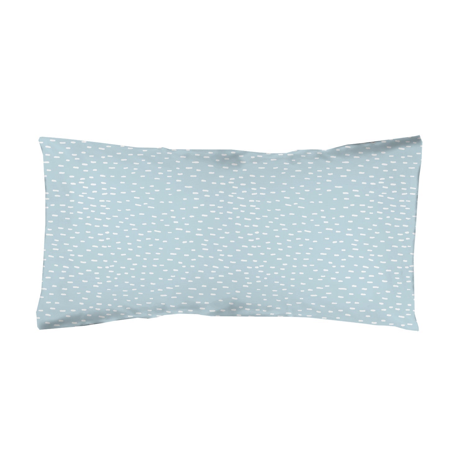 Funda almohada estampada rain celeste - cama150 (50x75 / set 2 fundas