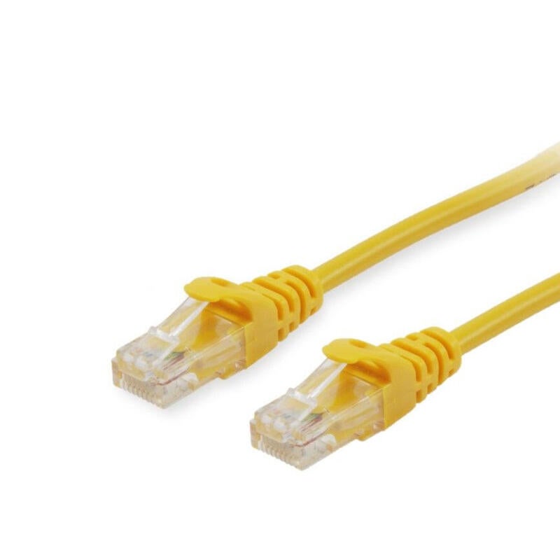 Cable de red rj45 macho - macho 3m amarillo