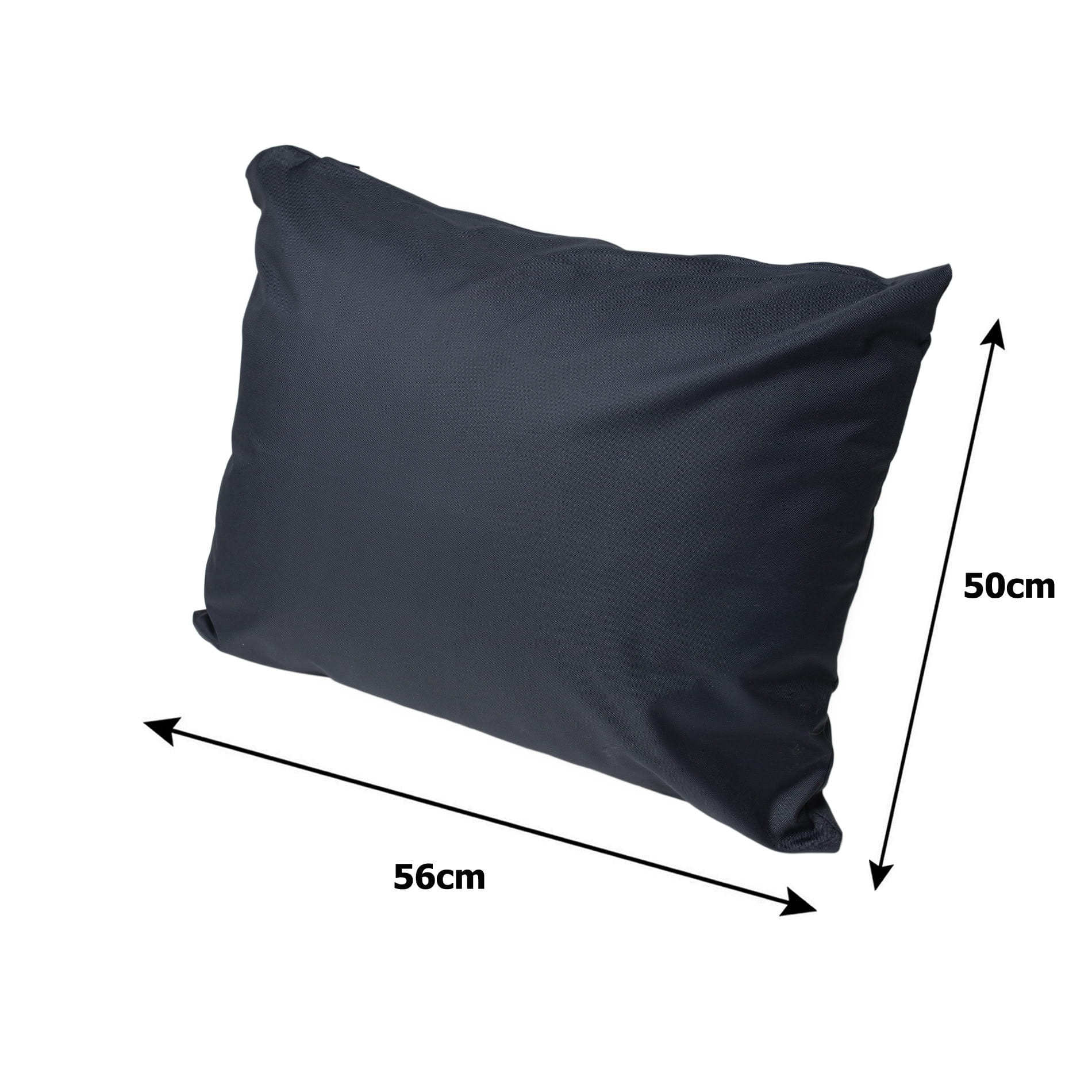 Coussins de canapé meubles de jardin en résine tressée Bleu, Coussins balançoire d'extérieur 110x60x50cm Coussin pour banquette 2 places mix - 7