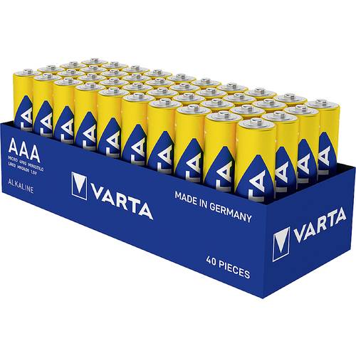 Bateria Varta Longlife Power AAA alkaliczna 1,5 V zestaw 40 sztuk