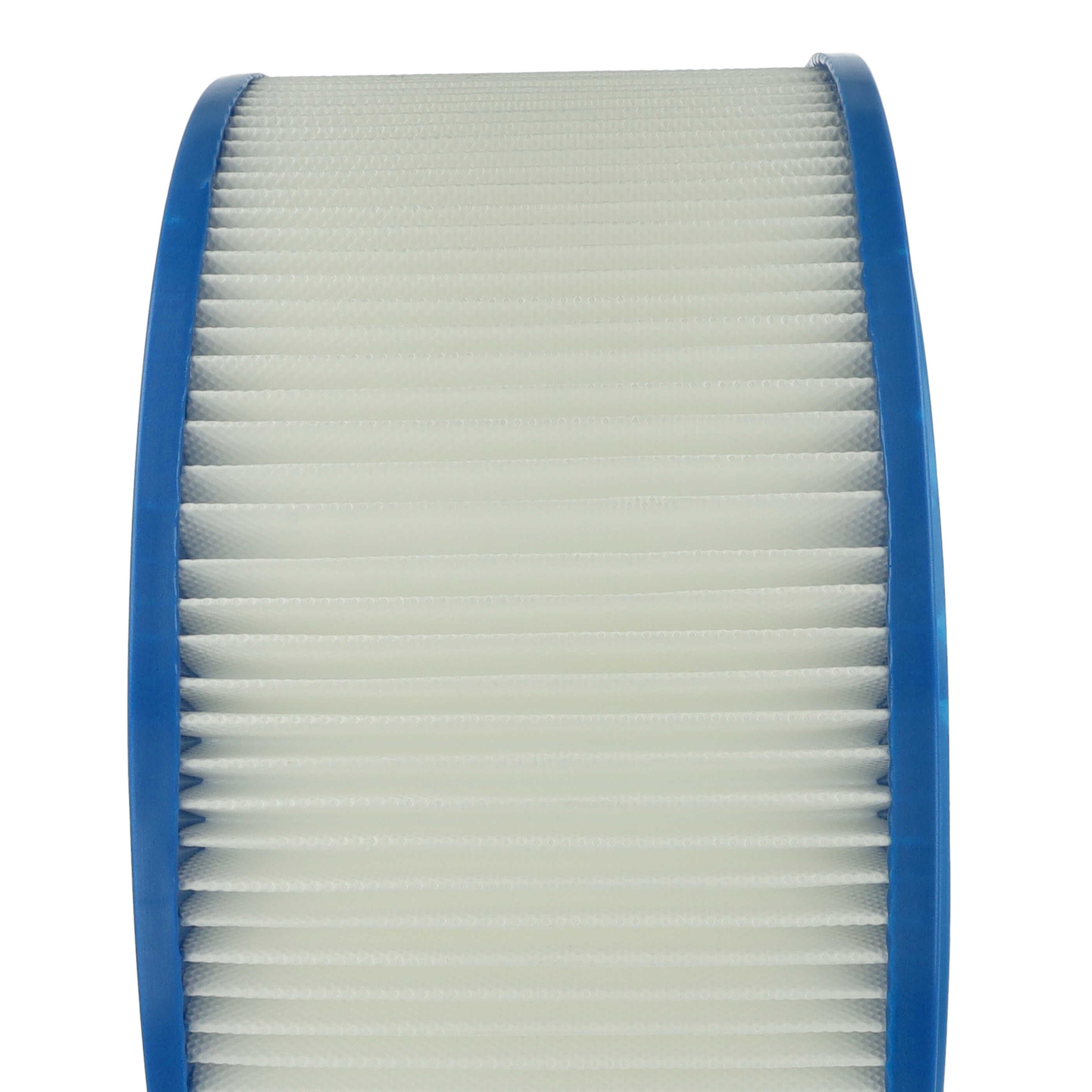 vhbw Cartouche filtrante remplacement pour Hilti 371145, ASR 988405AG008 pour aspirateur - Filtre pour particules fines - 4