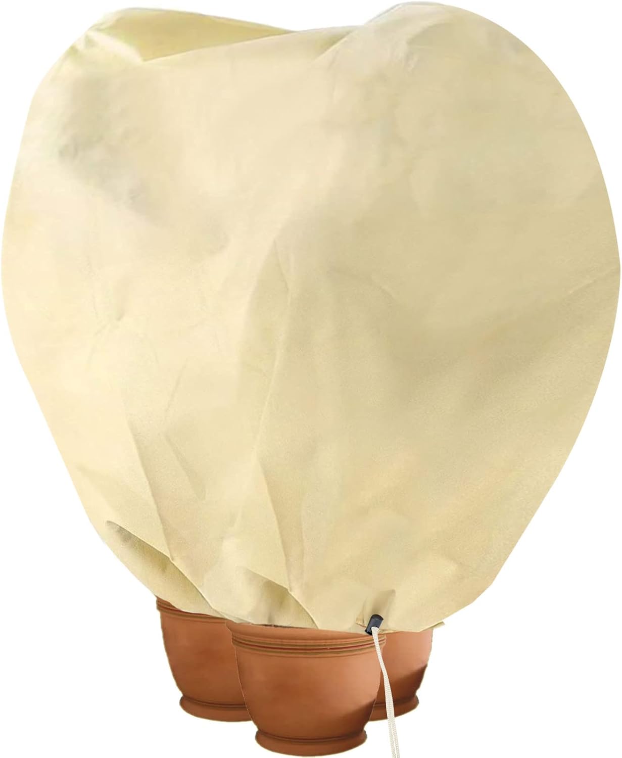 Okrycie zimowe, osłona ochronna dla roślin ogrodowych do stosowania zimą (180 x 120 cm)