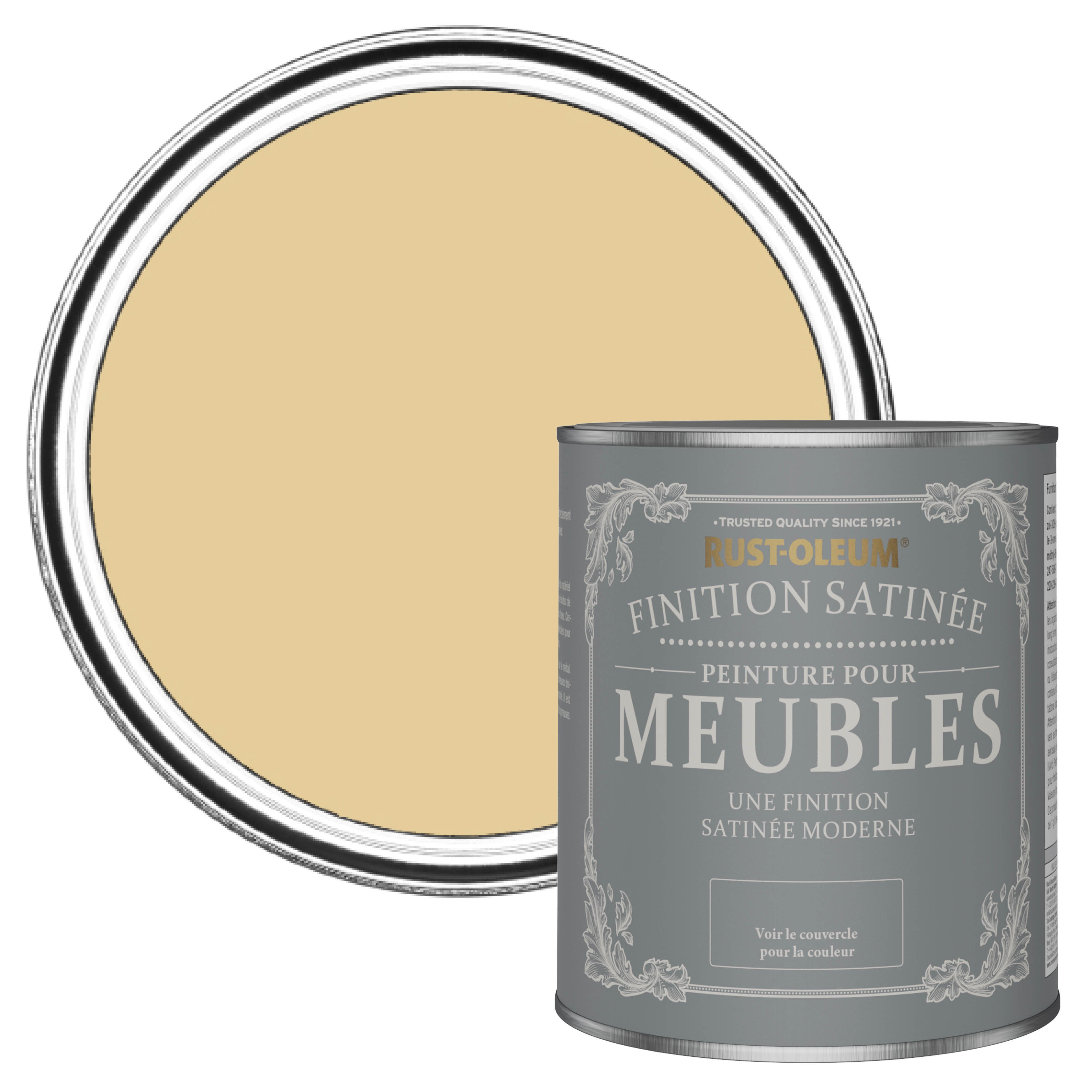 Peinture Jaune pour Meubles, Finition Satinée RUST-OLEUM - Tempête de ...
