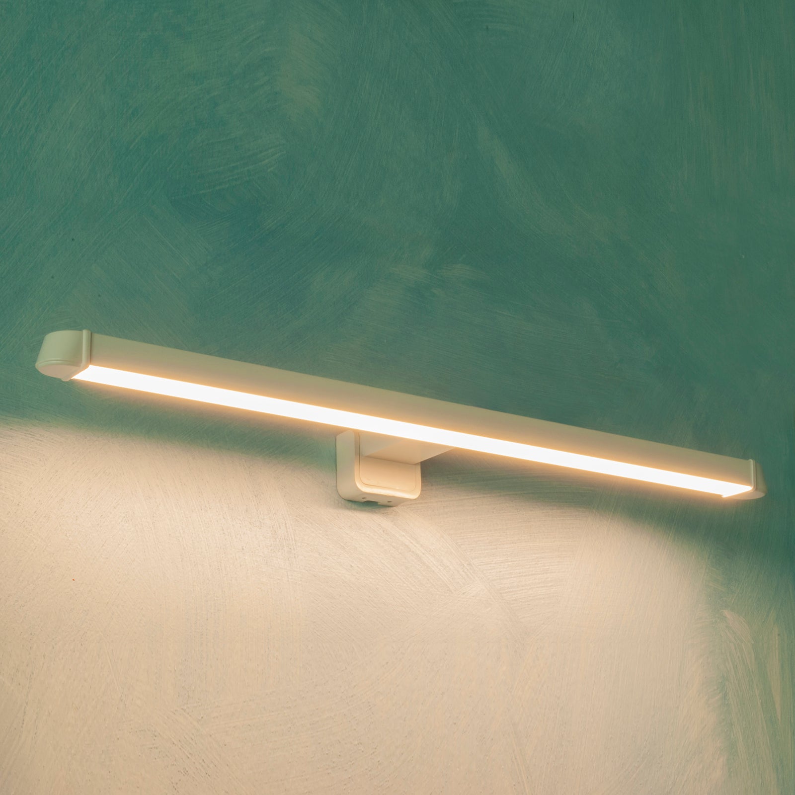 Lámpara de pared LED para baño, 12 W, 960 lúmenes, 3 niveles de luz (3000/4000/6000 K), para espejo de baño, 230 V, 54 cm. - 2