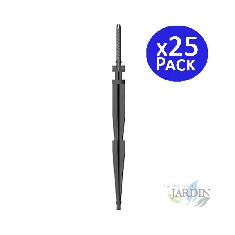 Kit irrigazione orto completo impianto a goccia da 100 mq manichetta 16 passo 20