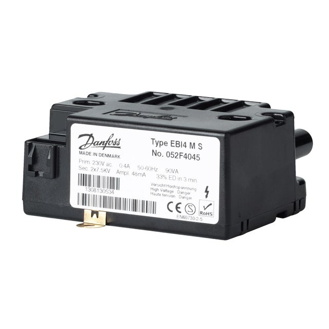 Transformateur d'allumage électrique EBI 4MS Fioul DANFOSS 052F4045