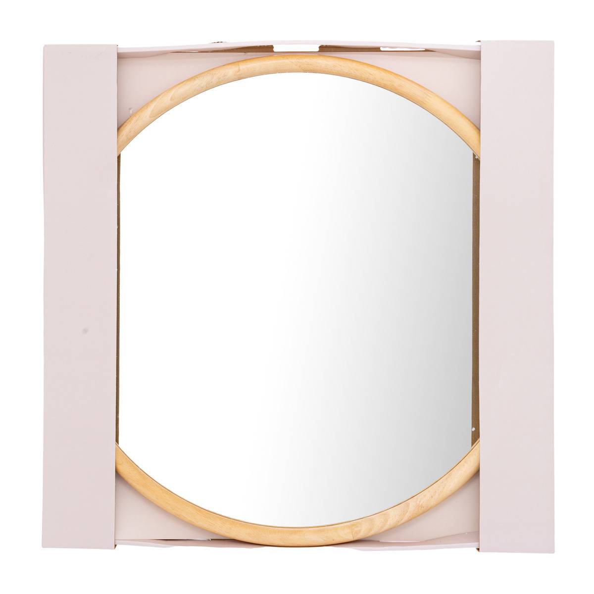 Atmosphera - Espejo redondo kim wood d55cm - 2