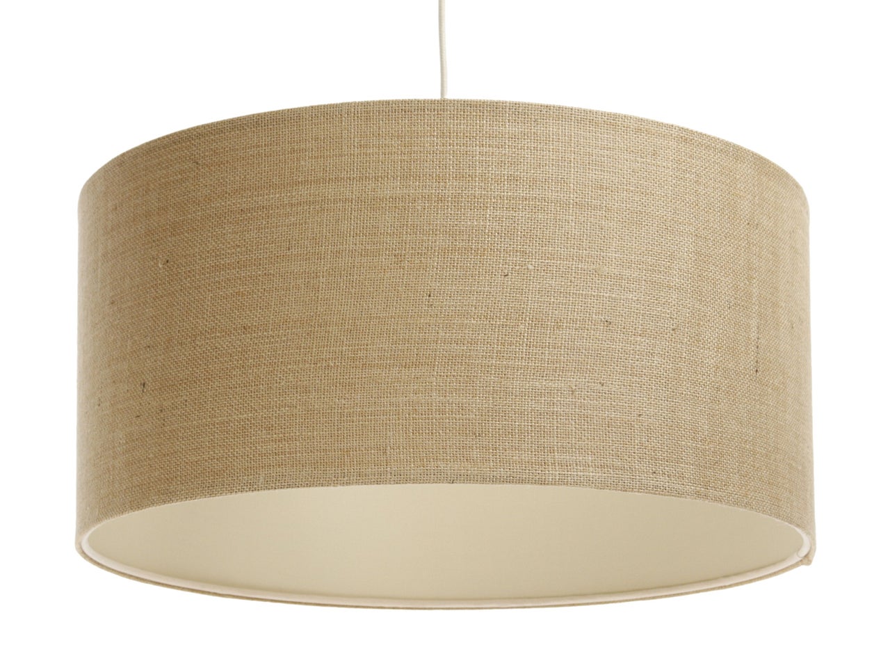 Lampa wisząca BOHO JUTA 40 beżowa