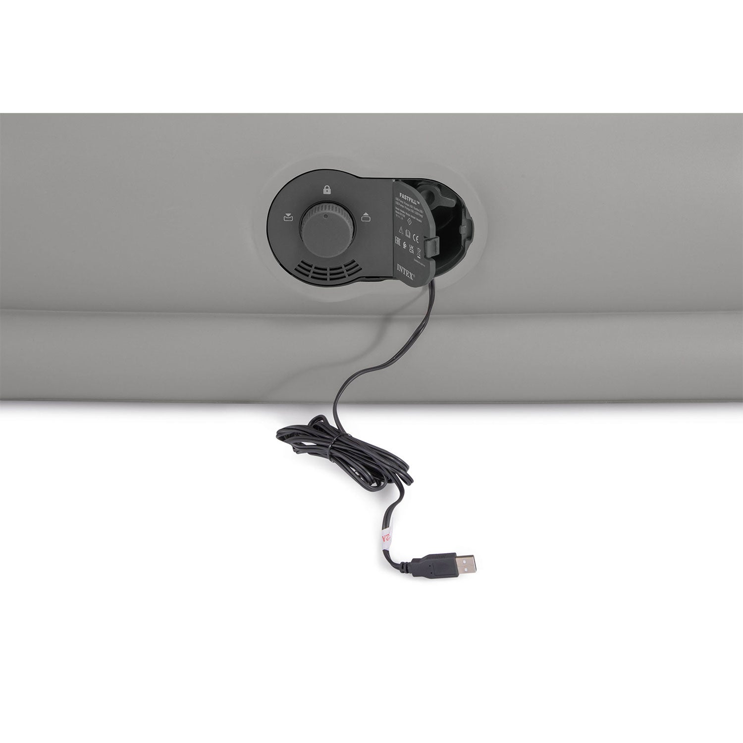 Matelas gonflable Prestige Mid Rise Flex Pump Intex 1 personne - Gonfleur USB intégré - 3