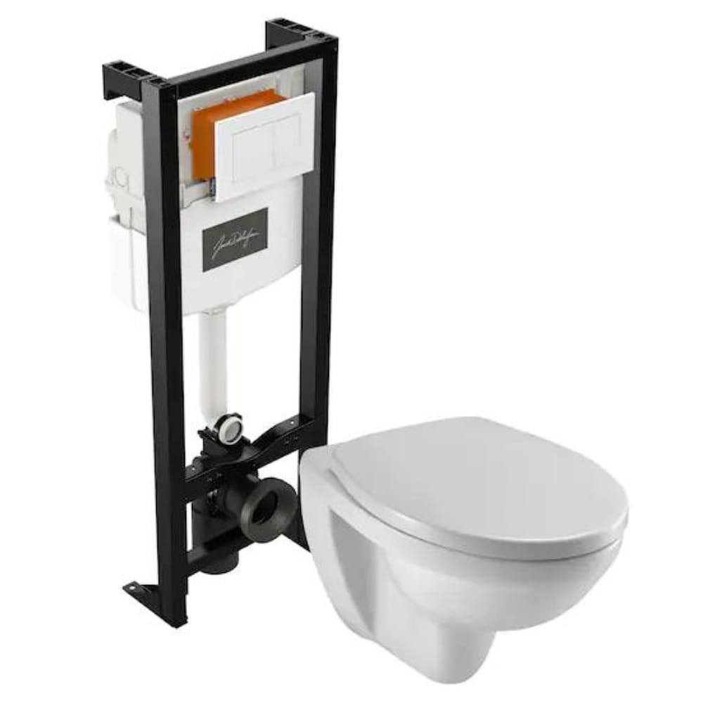 WC suspendu sans bride JACOB DELAFON Patio bati support abattant Leroy Merlin
