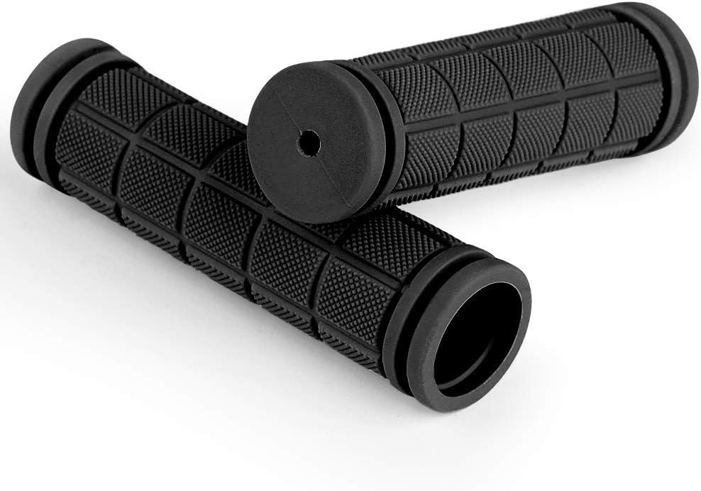 1 para ergonomicznych chwytów rowerowych - wykonanych z miękkiej i antypoślizgowej gumy