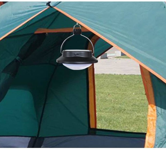 Wodoodporna lampa solarna do namiotu lampa ścienna LED ładowana przez USB diod LED trybów idealna do ogrodnictwa turystyki pieszej i żeglarstwa