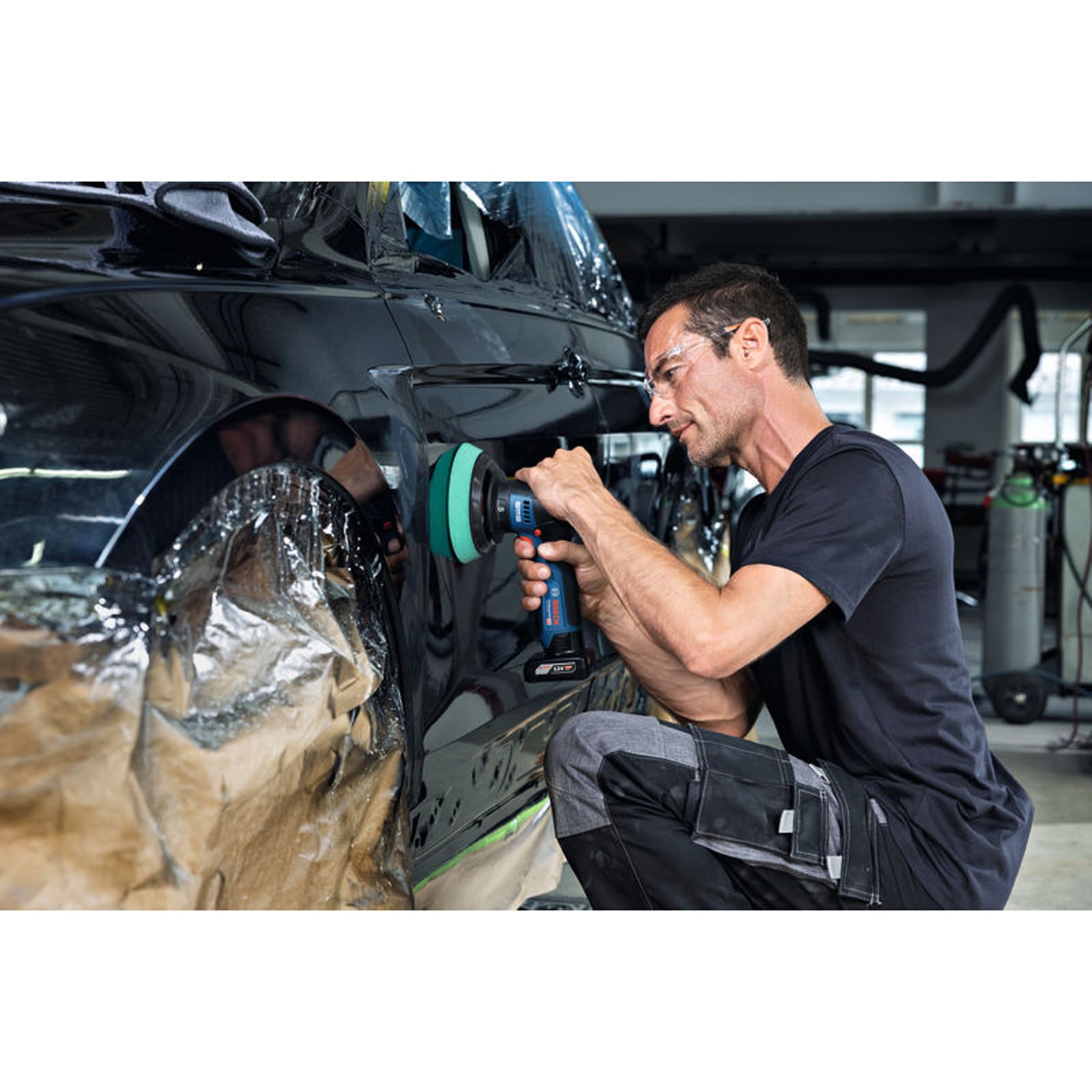 BOSCH PROFESSIONAL GPX 12V-125 Polerka Excentryczna - 12V - Bateria i Ładowarka Nie Wliczone - 7